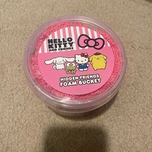 Brand new hello kitty foam slime bucket. Still in packaging